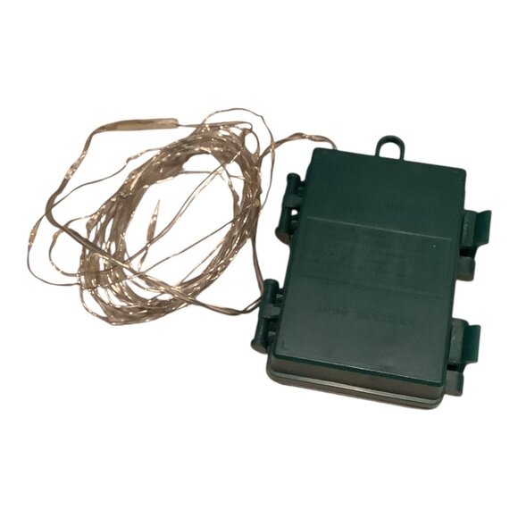 Philips Battery Operated Dewdrop Lights 30 LEDs Warm White Indoor Outdoor 9.6ft - Picture 3 of 6